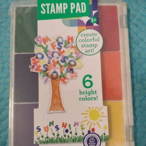 NEW 6-color stamp pad